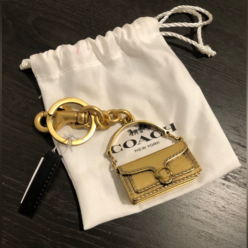 Coach Iconic Tabby Keychain